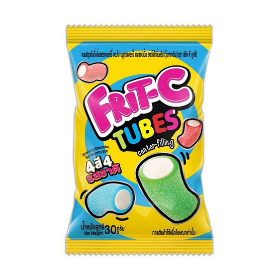 ฟริทซีทูปกัมมีผลไม้สอดไส้