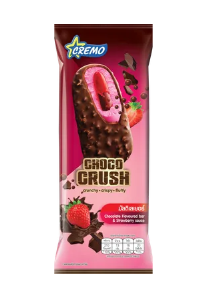 ช็อกโก้ครัช สตรอเบอร์รี สตรอเบอร์รีเคลือบช็อกโกแลต